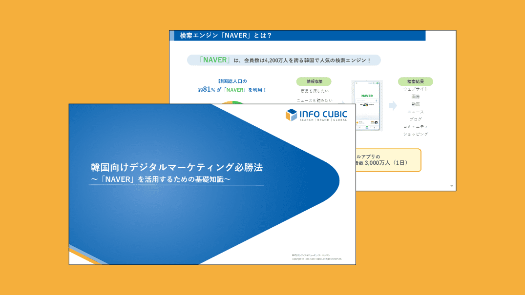 韓国向けデジタルマーケティングホワイトペーパーの画像